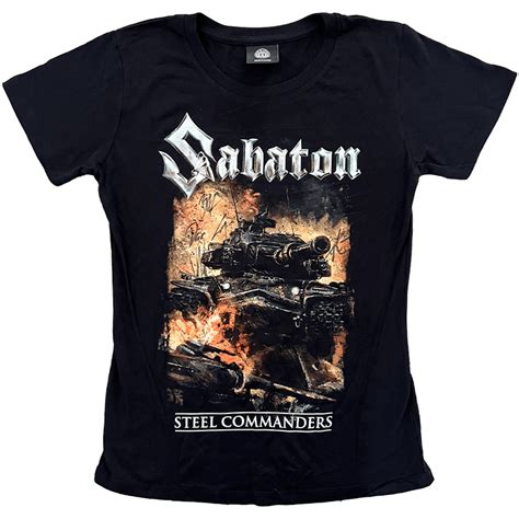 SIGNED Steel Commanders T-shirt Women | Sabaton Official Store