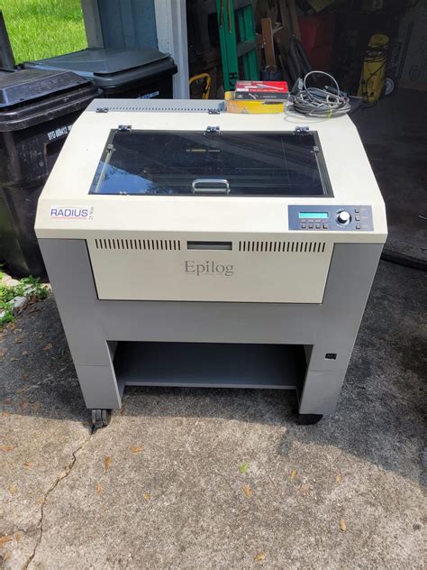 75 Watt Epilog 4000/25 Radius Laser Engraver, 1997 - 24" x 18 ...