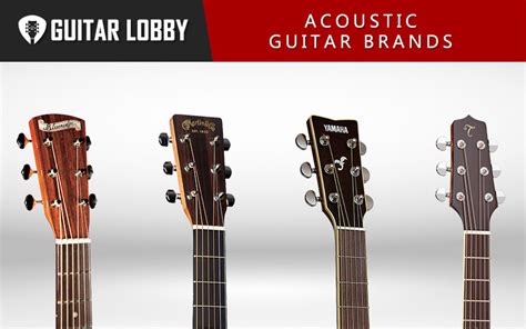 17 Best Acoustic Guitar Brands (2023 Update) - Guitar Lobby