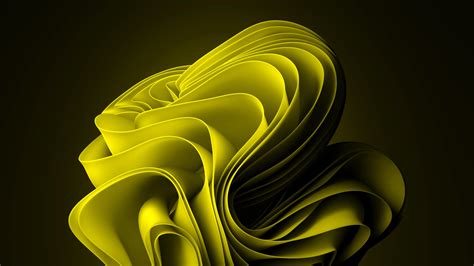 Light Yellow Windows 11 Logo 4K Windows 11 HD desktop wallpaper : Widescreen : High Definition ...