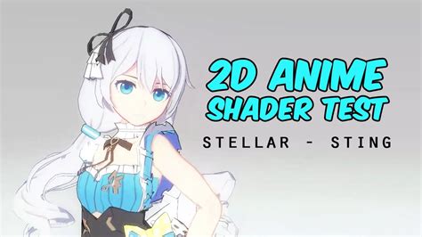 [MMD Honkai Impact 3] Theresa 2D Anime Shader Test (Stellar - Sting) - YouTube