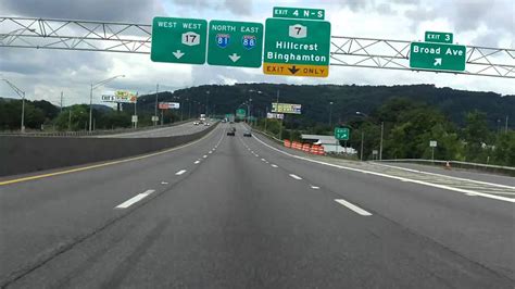 Interstate 81 (Exits 2 to 6) northbound - YouTube