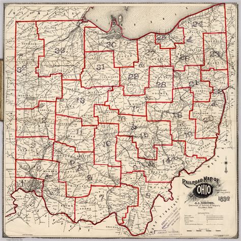 Historic Ohio Railroad Maps