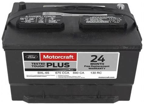 Motorcraft Battery Group Size 65 BXL65 | O'Reilly Auto Parts