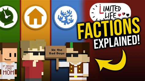 Limited Life SMP: Factions and Alliances Explained!! #1 - YouTube