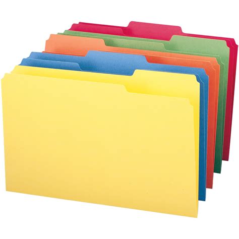 Smead Colored File Folders 1/3 Cut Tabs 100 Per Box Legal (16943 ...