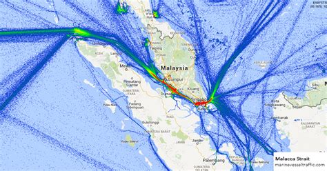 MALACCA STRAIT SHIP TRAFFIC TRACKER | Marine Vessel Traffic