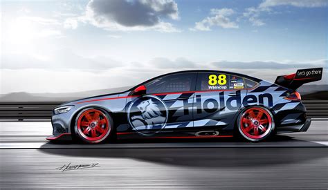 2018 Holden Commodore racer revealed for Australian Supercars Championship - photos | CarAdvice