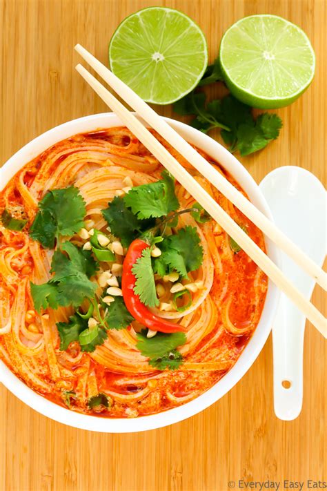 Thai Spicy Noodle Soup | Everyday Easy Eats