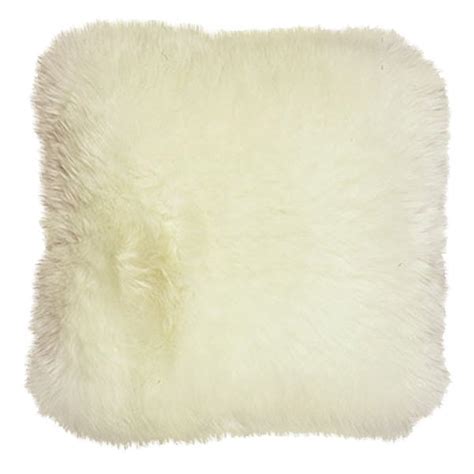 US Sheepskin® 9678-GT - Sheepskin Square Pillow - CAMPERiD.com