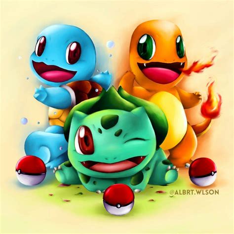 Kanto Starters | Pokémon Amino