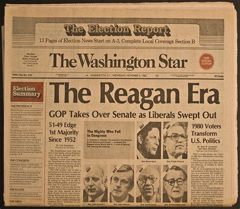 RONALD REAGAN ELECTED IN LANDSLIDE VOTE | The Mitchell Archives ...