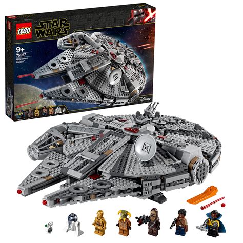 LEGO Star Wars Millennium Falcon Building Set 75257 Review - Toy Reviews