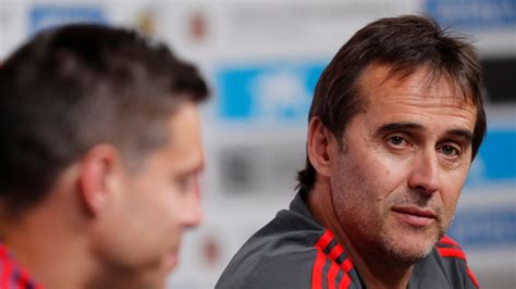 Spain manager Lopetegui sacked a day before World Cup 2018 | Football News | Al Jazeera