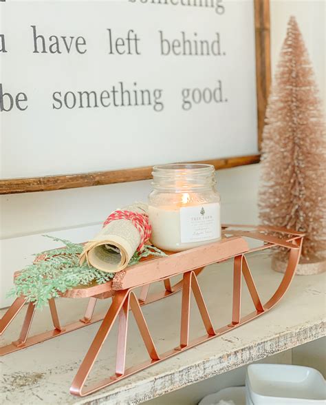 Easy Christmas DIY with Copper Spray Paint - Sarah Joy