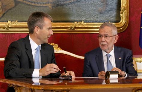 Austrian president formally dismisses Kurz's government