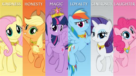 MLP Wallpaper- Elements of Harmony by jhayarr23 on DeviantArt