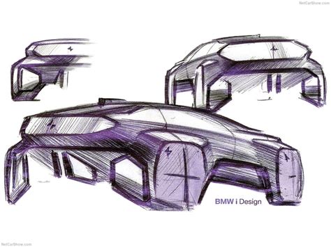 2018 Vision iNEXT Concept | Concept car design, Car design sketch, Car sketch