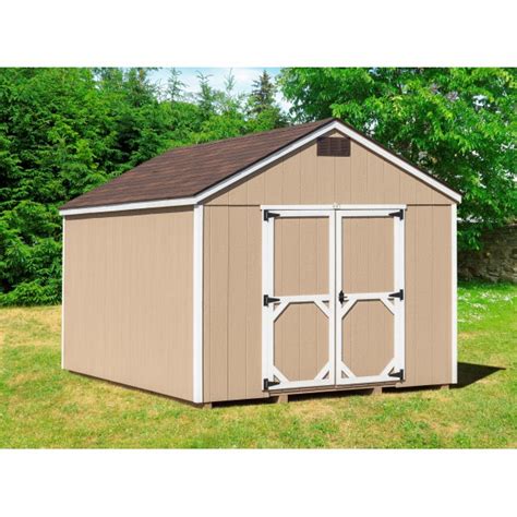 EZ-Fit Craftsman 8x10 Wood Storage Shed Kit (ez_craftsman810)