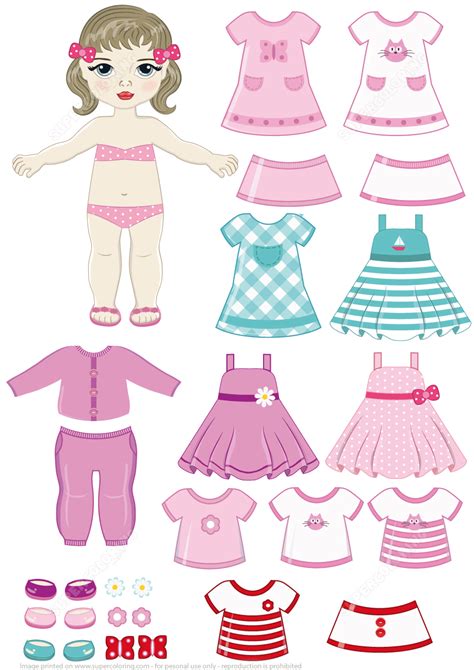 Printable Dress Up Paper Dolls - Get What You Need For Free