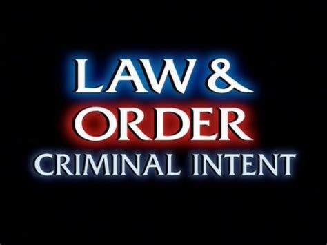 Law & Order: Criminal Intent | Logopedia | FANDOM powered by Wikia