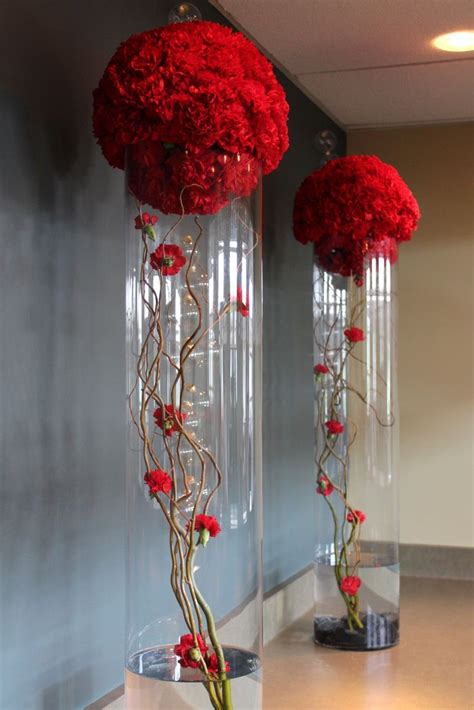 Related image | Flower vase arrangements, Flower room decor, Glass ...