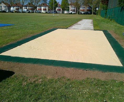 Long jump sandpit construction | Sportsmark™ Group | ESI External Works