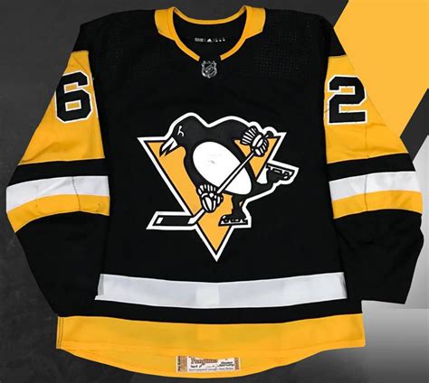 2017-18 Pittsburgh Penguins Home (Black) Set 2 Jerseys ...