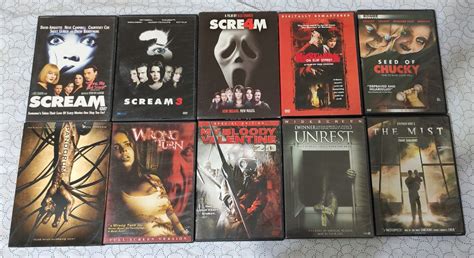 Horror DVD Lot, TV & Home Appliances, TV & Entertainment, Blu-Ray & Media Players on Carousell