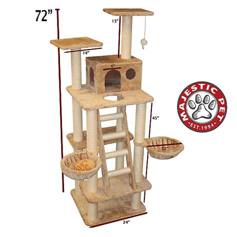 Majestic Pet 72" Casita Cat Tree | cat Furniture & Towers | PetSmart