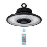 100W UFO LED High Bay light Microwave Sensor series High Ceiling installation for Warehouses and ...