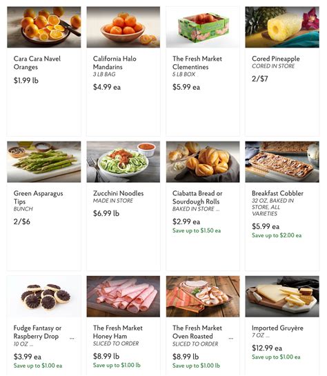 The Fresh Market Weekly Specials Jan 22 – Jan 28, 2020