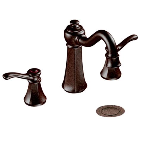 MOEN Vestige 2-Handle Widespread Bathroom Faucet in Oil Rubbed Bronze ...