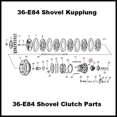 Shovelhead Clutch Diagram