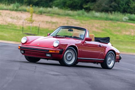 Pretty in Pink: 1989 Porsche 911 Carrera Cabriolet