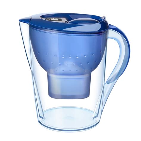 3.5L Water Filter Pitcher With Electronic Indicator 1 Filter 4 Stages Filtration System Reduce ...