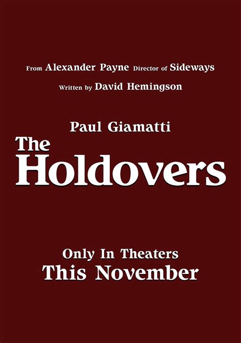 The Holdovers streaming: where to watch online?