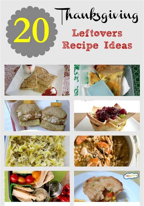 20 Thanksgiving Leftovers Recipe Ideas