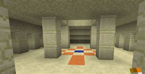 Inside the desert temple | MINECRAFT | Pinterest