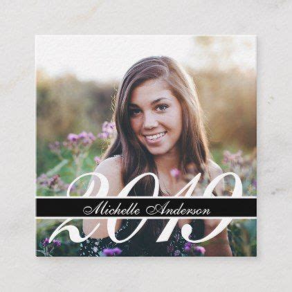 Classic white elegant insert photo graduation name | Zazzle.com | Photo business cards, Printing ...