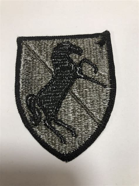 11th Armored Cavalry Regiment Subdued U.S. Army Shoulder Patch Insignia ...