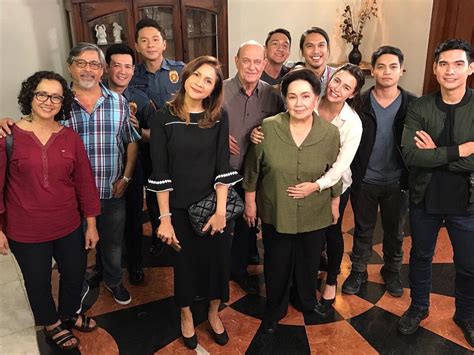 PHOTOS: Agot Isidro aka Verna with the cast of FPJ's Ang Probinsyano