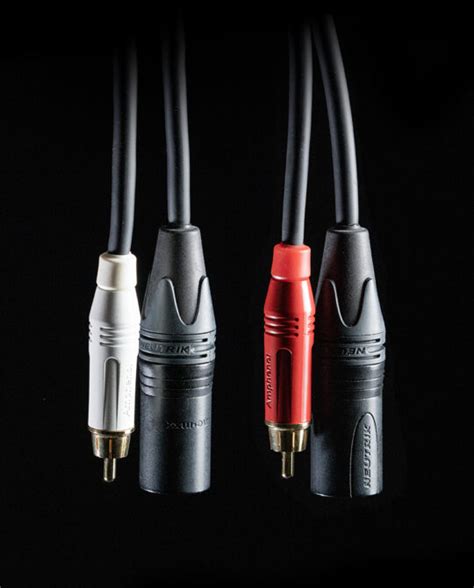 RCA-XLR adaptor cable, 1m - LINKWITZ.store