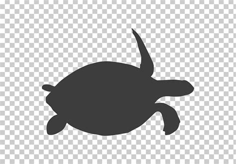 Green Sea Turtle Silhouette PNG, Clipart, Animal, Animals, Black And ...