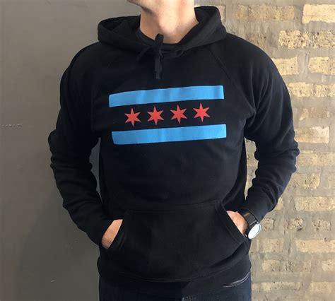 Chicago Flag Hoodie — REP CHI