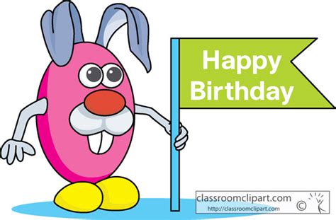 Birthday : happy_birthday_character_cartoon_06 : Classroom Clipart