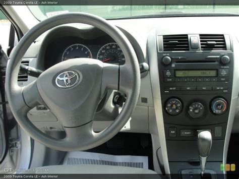 Interior 2009 toyota corolla