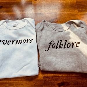 Taylor Swift Folklore or Evermore Onesie Unisex - Etsy