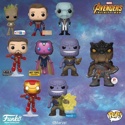 Funko Avengers Infinity War POP Vinyls Up for Order! Hulkbuster ...