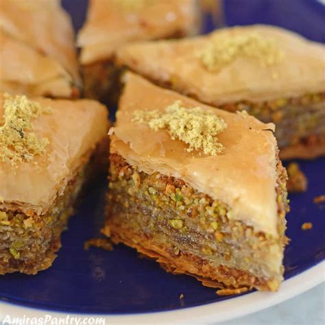 Easy Baklava Recipe (Best Homemade Honey Baklava) - Amira's Pantry